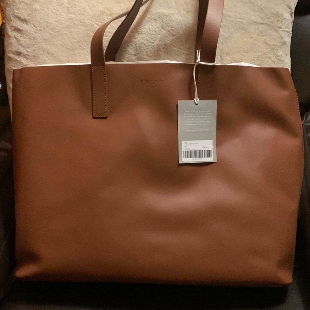 The Day Market Tote Cognac - Everlane